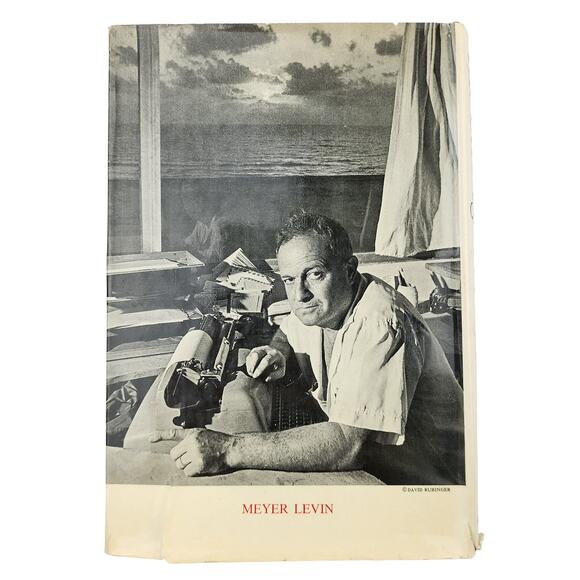 The Stronghold by Meyer Levin WWII Novel 1965 1st Printing Vintage Hardcover - Picture 2 of 4